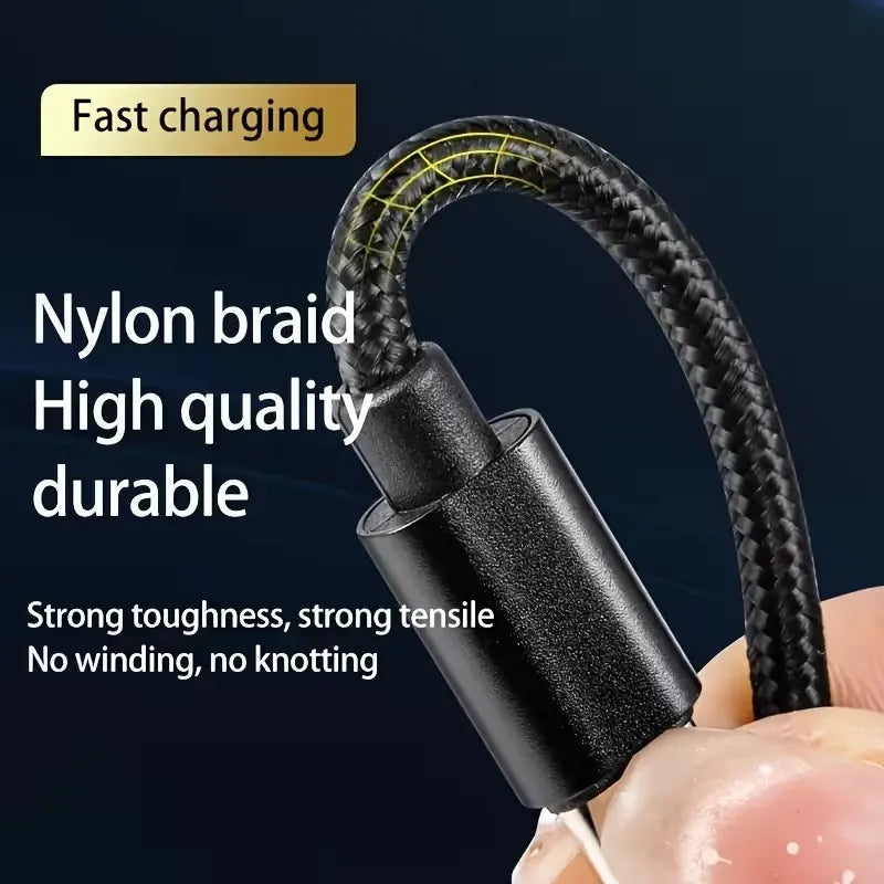 Type C USB Fast Charging Braided Cable