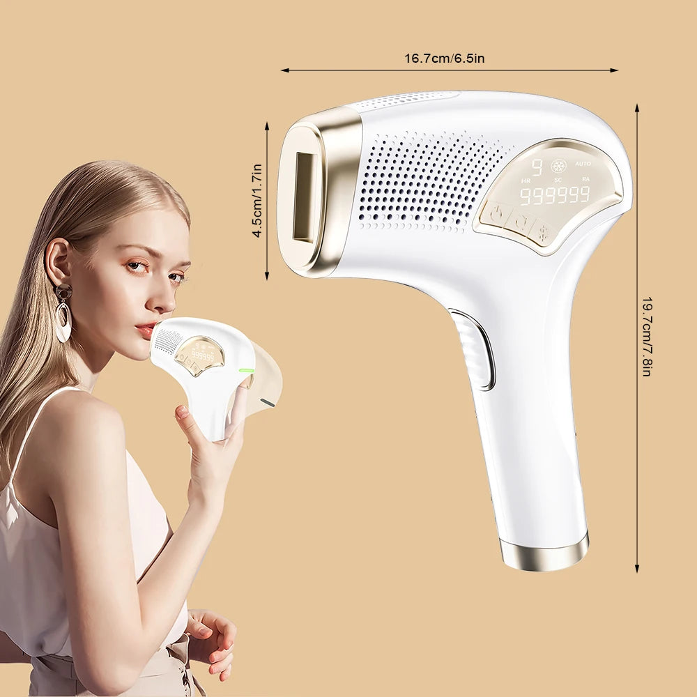 Home IPL Permanent Hair Removal Machine Portable Painless Epilator