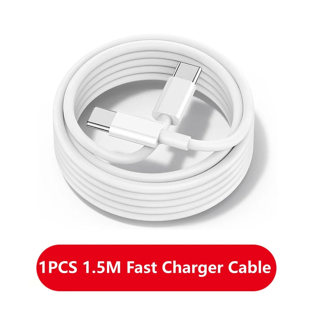 1-3PCS USB C Cable to USB C 120W Fast Charging