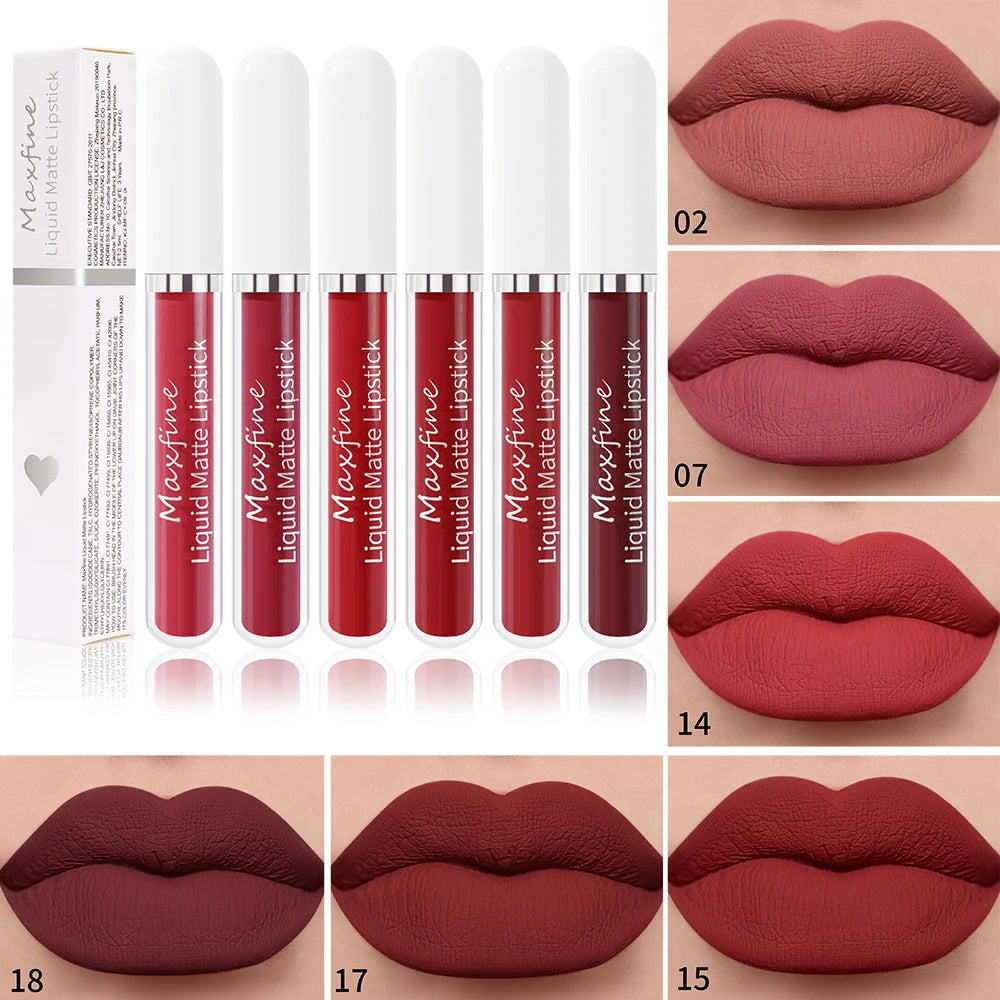 High-Quality Matte Liquid Lipstick Long-Lasting Waterproof