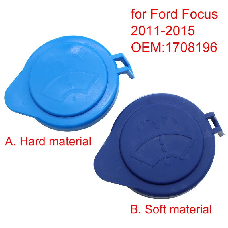 1/2pcs Car Windscreen Washer Bottle Cap Windshield Wiper Nozzle Cover 1708196 for Ford Focus 2011 2012 2015 2014 2015