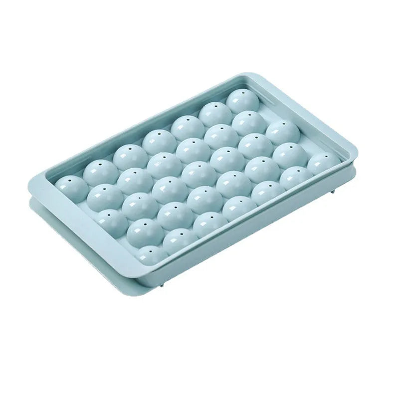 3D Round Balls Ice Plastic Molds DIY Cube Tray Silicone Molds