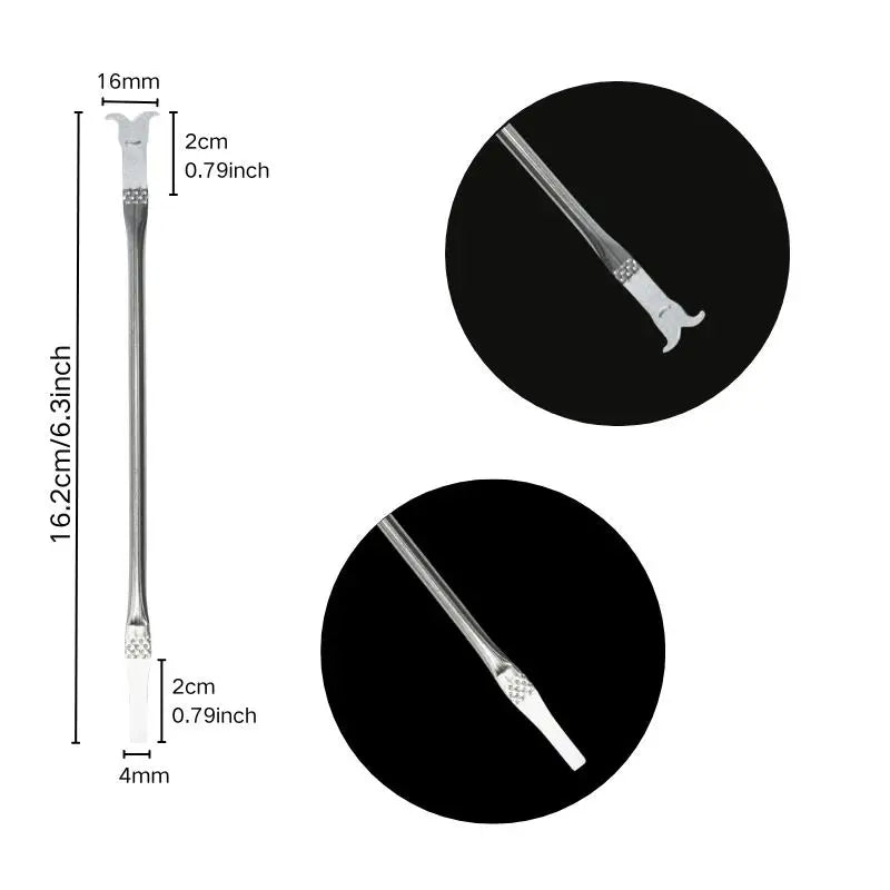 CPU Chip Adhesive Removal 8Pcs IC Repair Tools C-Chip Removal Pry Knife For Mobile Phone Motherboard Precision Scraper Knife Kit