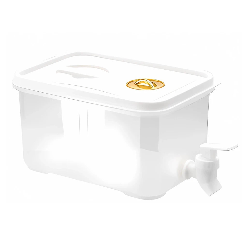 3.5/4/10L Large Capacity Cold Water Pitcher Kettle with Faucet in Refrigerator Iced Beverage Dispenser Refrigerator and Spigot