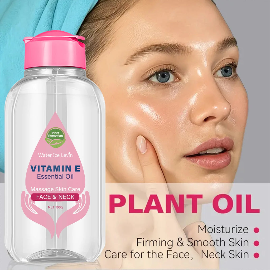 Vitamin-Infused Massage Oil for Face & Neck | Gua Sha Compatible for Smooth, Glowing Skin | Winter Hydration Ritual