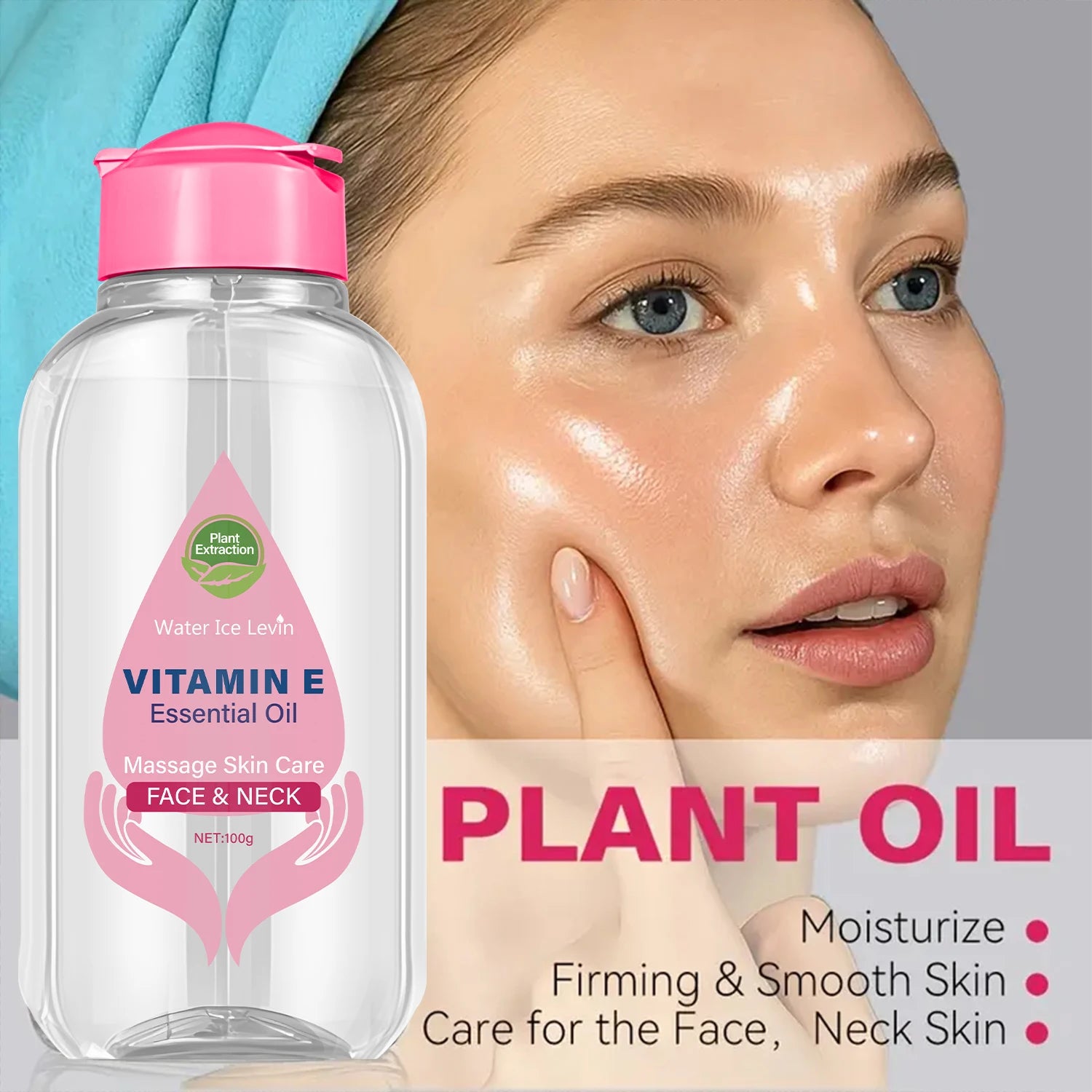 Vitamin-Infused Massage Oil for Face & Neck | Gua Sha Compatible for Smooth, Glowing Skin | Winter Hydration Ritual