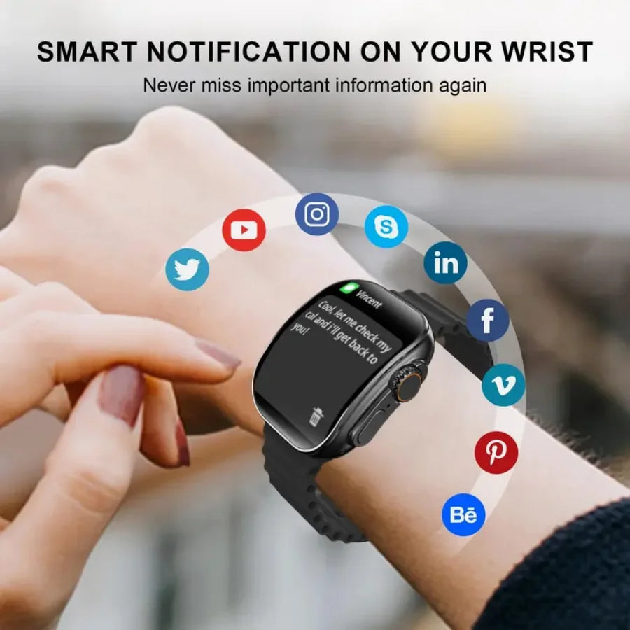 Smart Watch for Men Women, 2026 New Smartwatch (Answer/Make Call), IP67 Waterproof, 2.02" HD Fitness