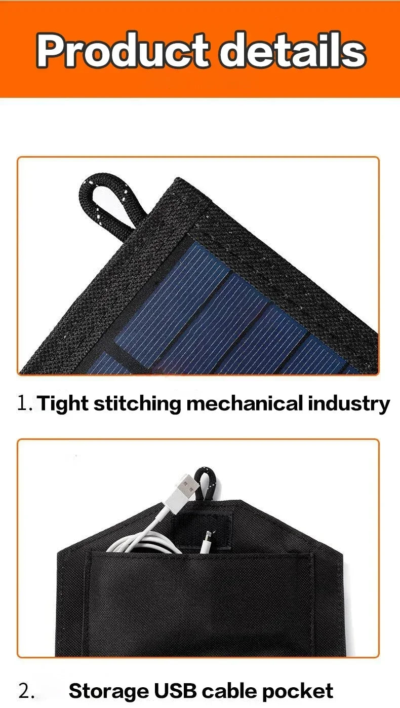 4 Fold 100W Foldable Solar Panel 20W/H