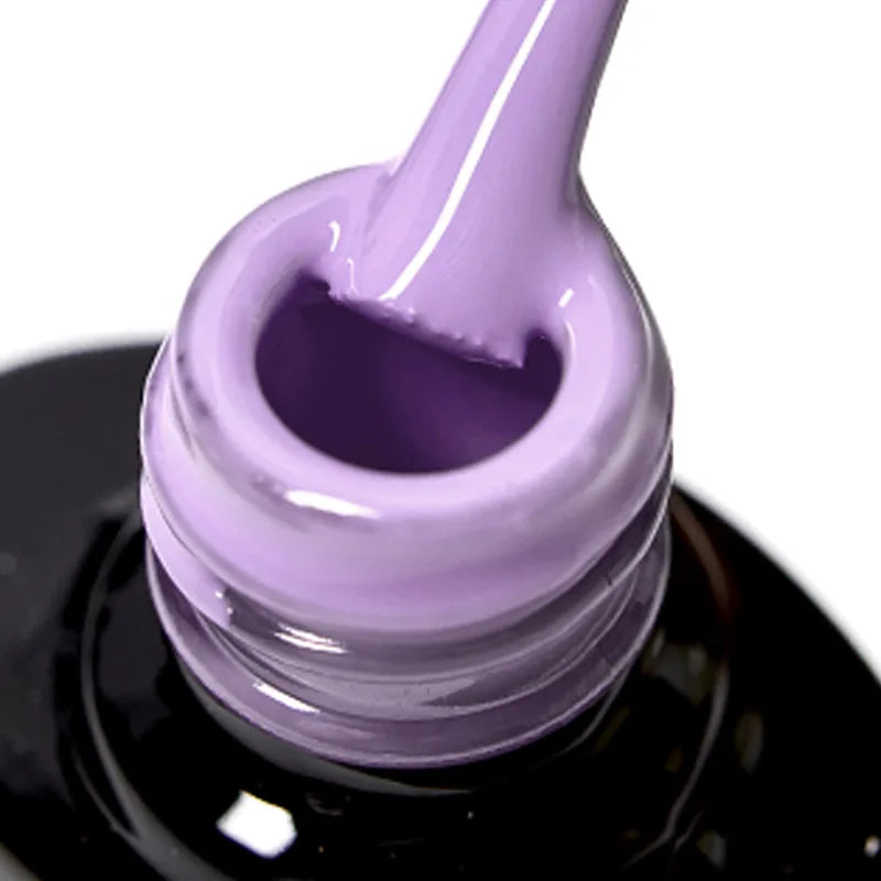MEET ACROSS 7ml Purple Nail Gel Polish Semi Permanent Nail Art For Nails Decoration