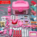 Doctor Nurse Role Play Set Medical Tools With Stethoscope Injectors In A Pretend Play Trolley Box Ideal Gift for Kids Boys Girls