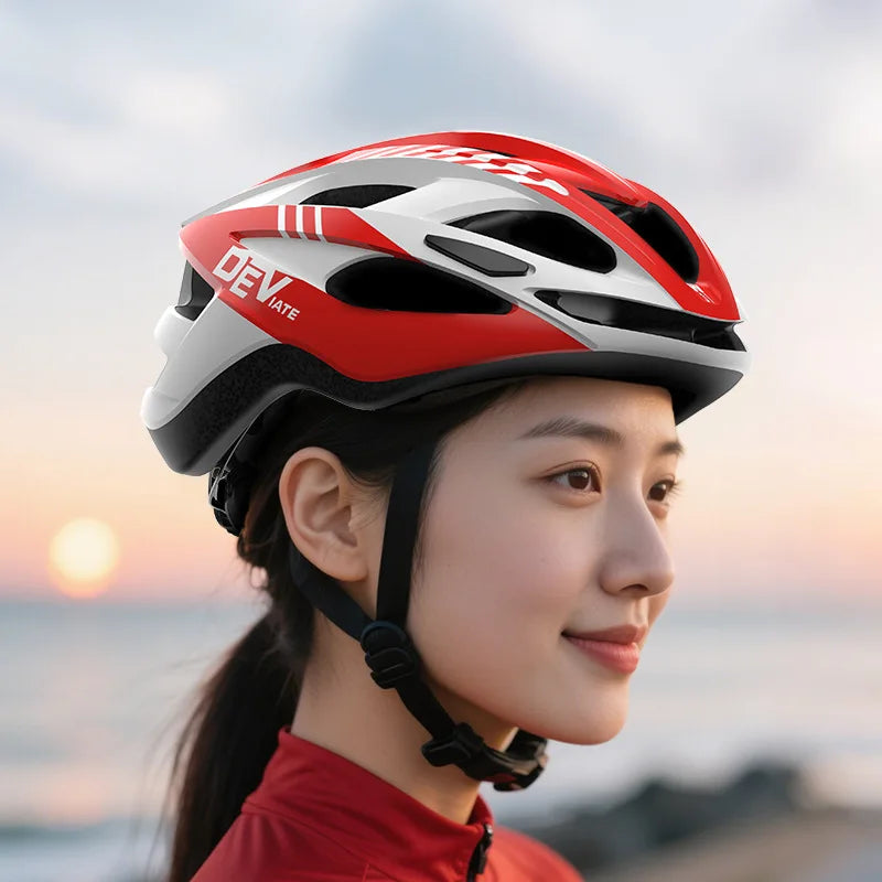 DEV Mountain Road Bike Helmet Large 19cm Width Sports Racing Riding Cycling Helmet Ultralight Casco Ciclismo MTB Bicycle Helmet
