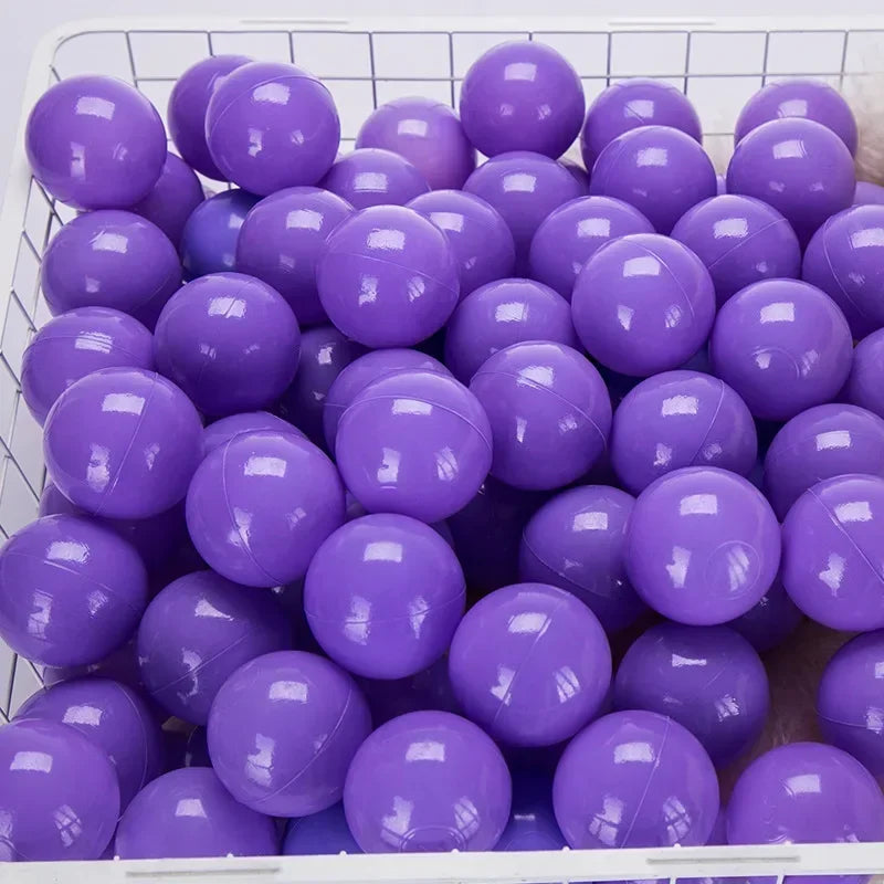 50Pcs Swim Pit Play House Outdoors Sport Ball Tents Baby Toys 55MM Baby Plastic Balls Water Pool Ocean Ball Games for Children