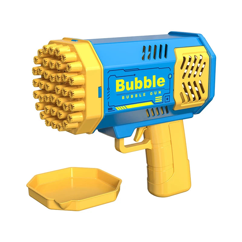40 Hole CHILDREN'S Outdoor Toy Bubble Gun Electric Toy Blowing Bubbles (Without Bubble Water)