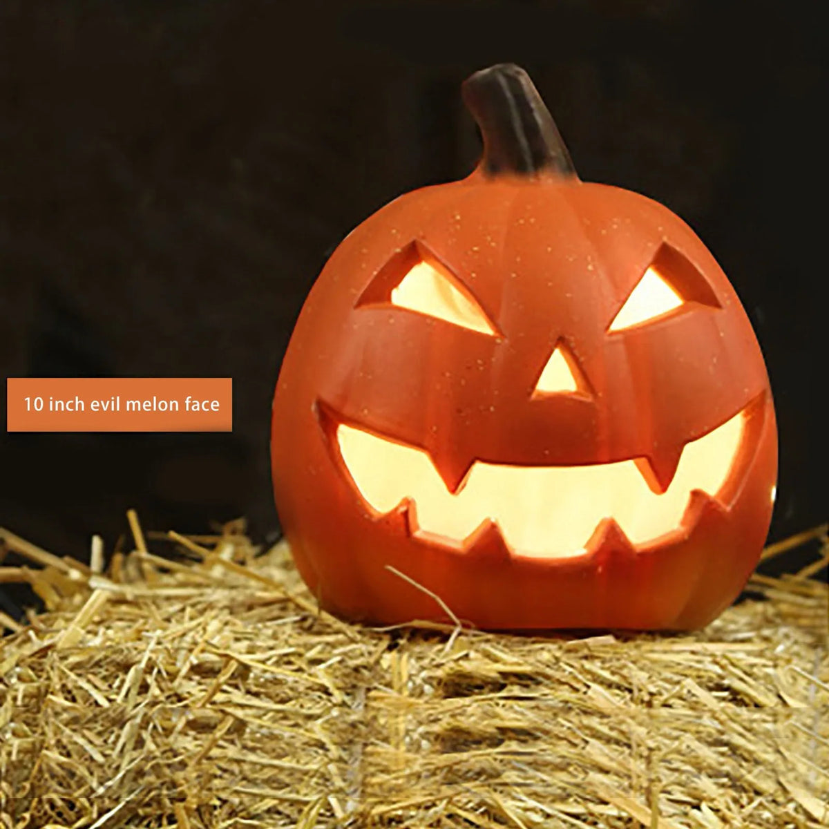 Halloween Led Pumpkin Lantern Glowing Pumpkin Decor