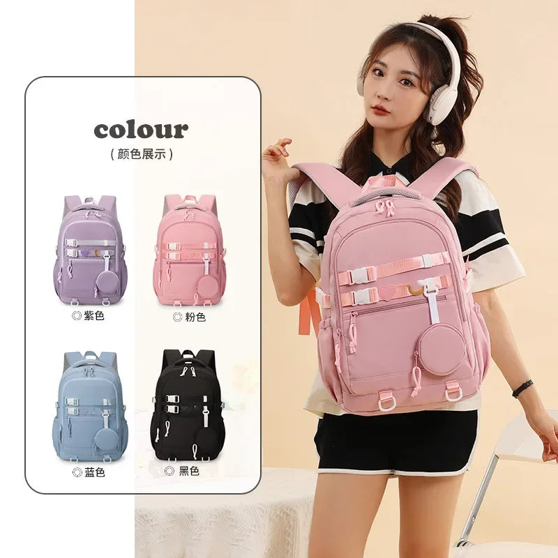 Y2K Girl Group Katseye Graphic School Backpacks for Women Girls