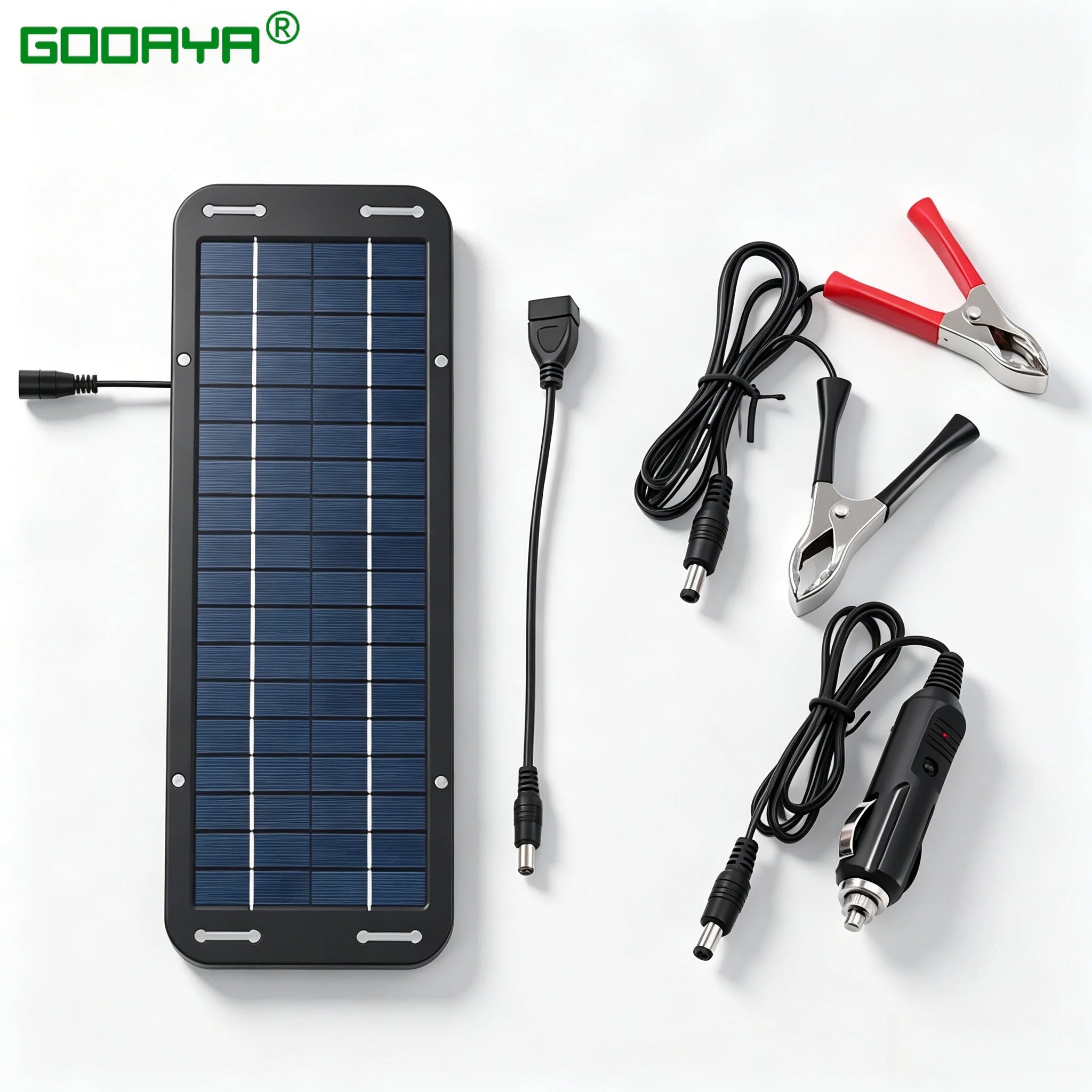 Monocrystalline Solar, Charger Battery Trickle Charger 12V