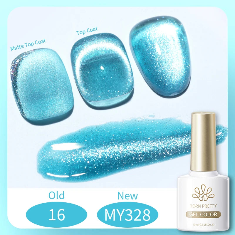 BORN PRETTY 117 Colors Cat Magnetic Gel Nail Polish 10ml