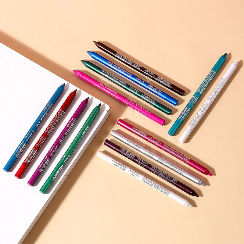17 Colors Eyeliner Pencil Waterproof Long-lasting