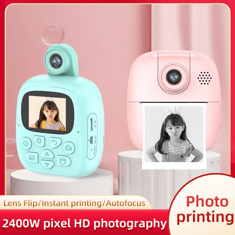 Kids Instant Print Camera Thermal Printed Camera