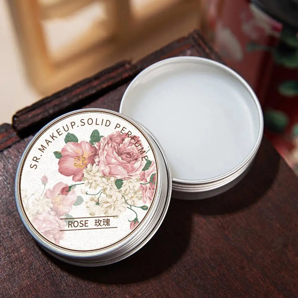 Portable Solid Balm For Women And Men, Refreshing Lasting Fragrance Deodorant