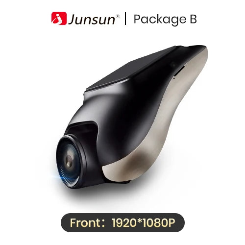 Junsun New 720P dashcam ADAS Mini Car DVR 120°FOV Auto Video Recorder Hidden Type Dash Cam for Android Support Rear Parking