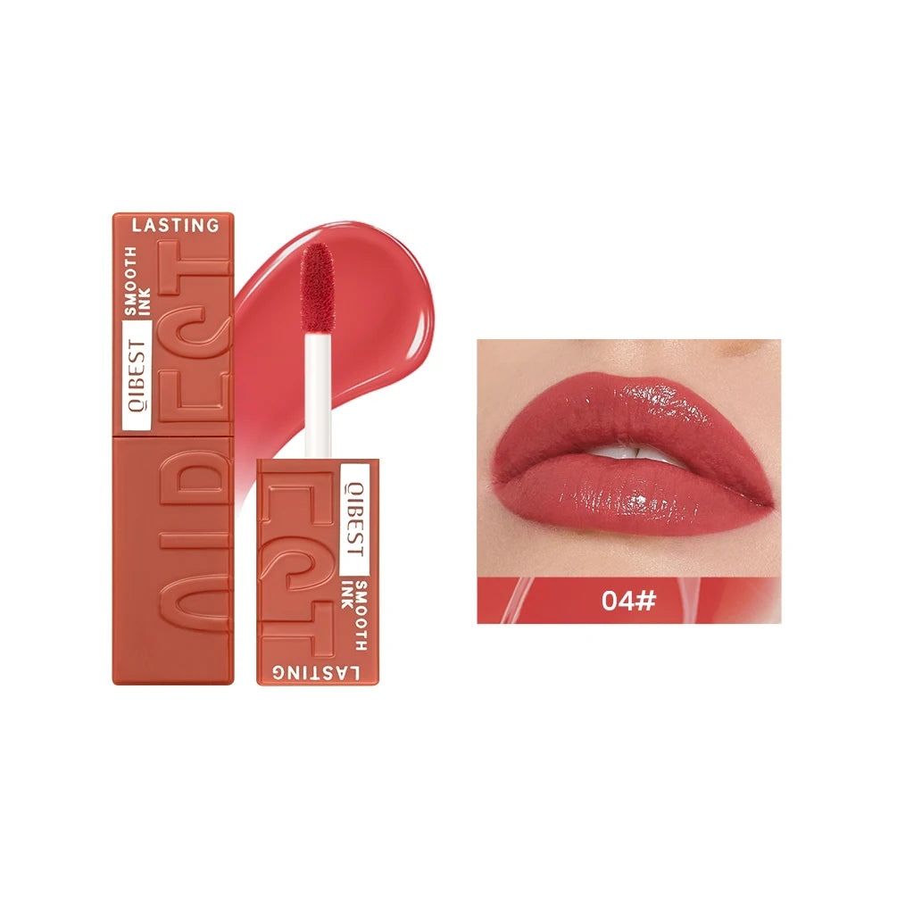 QIBEST Watery Gloss Lip Glaze Moisturizing Long Lasting