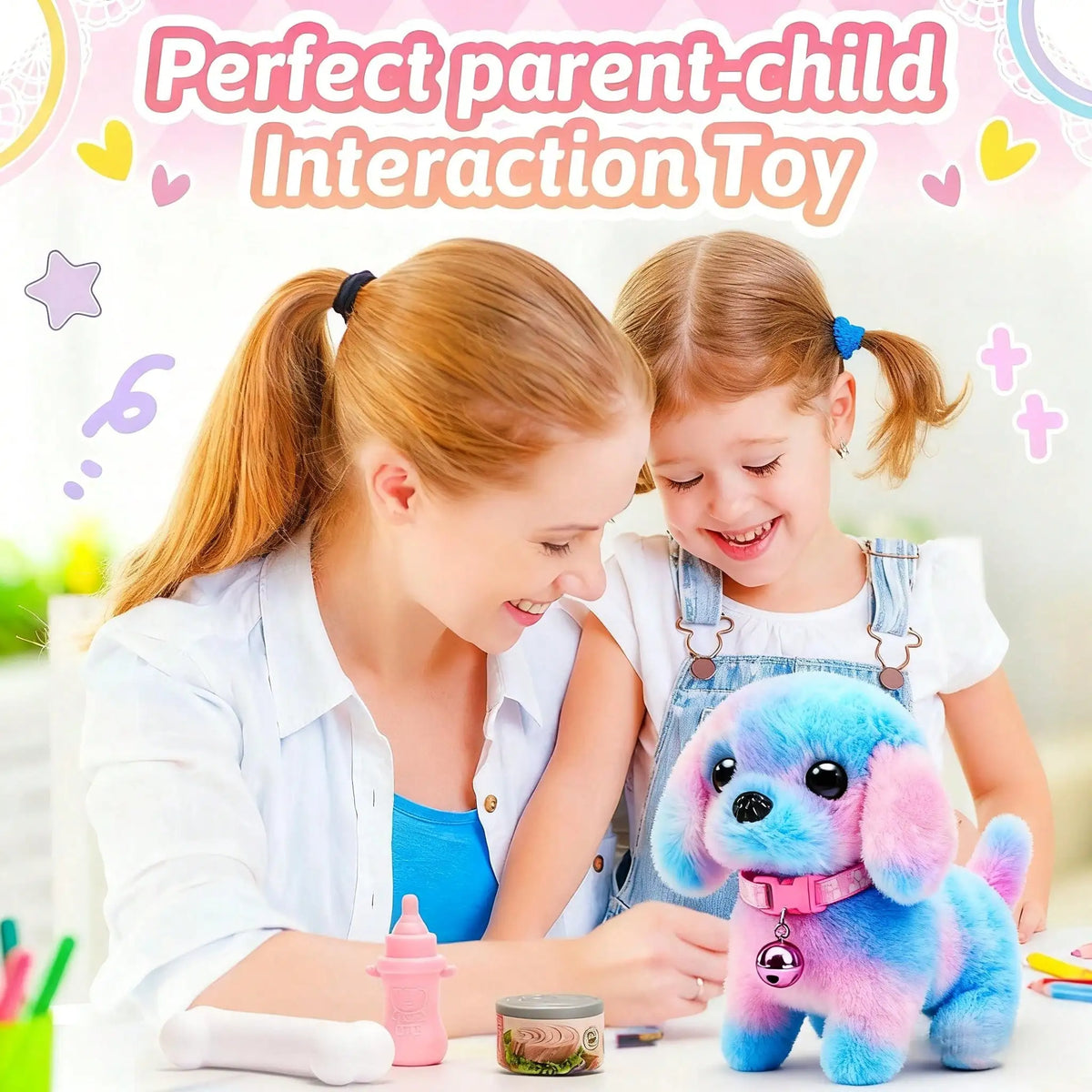 2026 New Electric Toy Puppy With Multiple Accessories Set,