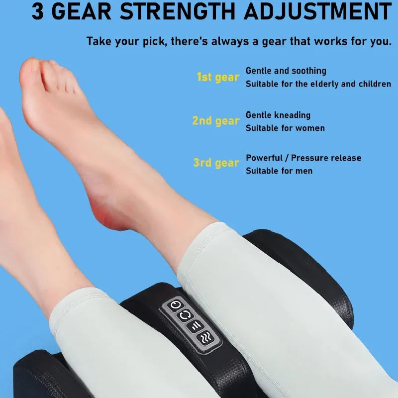 Foot Calf Massager Deep Tissue Kneading with Hot Compress Relieve Muscle Fatigue