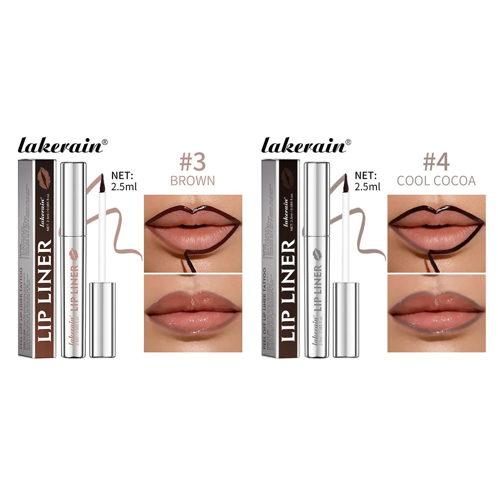 Magic Peel Off Lip Cosmetic Matte Lip Liner Pencil Long Lasting Waterproof