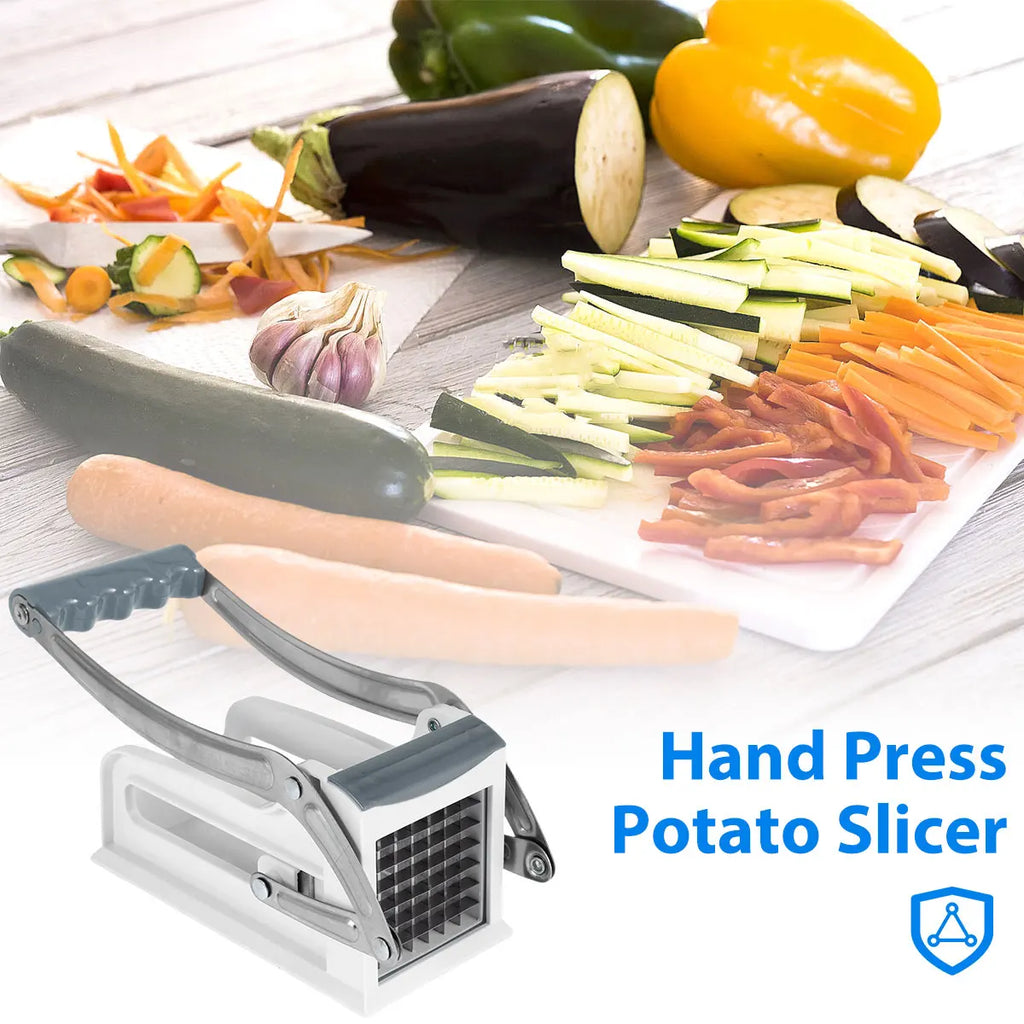 French Hand Pressed Potato Slicer Stainless Steel