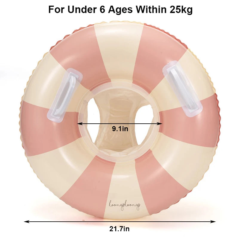 1Pcs Stripe Swim Ring Inflatable Pool Float Swim Tube Pool Accessory Summer Water Pool Floating Toys ﻿ ﻿ ﻿ ﻿ ﻿ ﻿