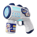 Fully Automatic Space Bubble Machine, Children's Electric Toy, Light-Up Handheld Bubble Gun [Does Not Include Bubble Liquid or Batteries] [Christmas Gift]
