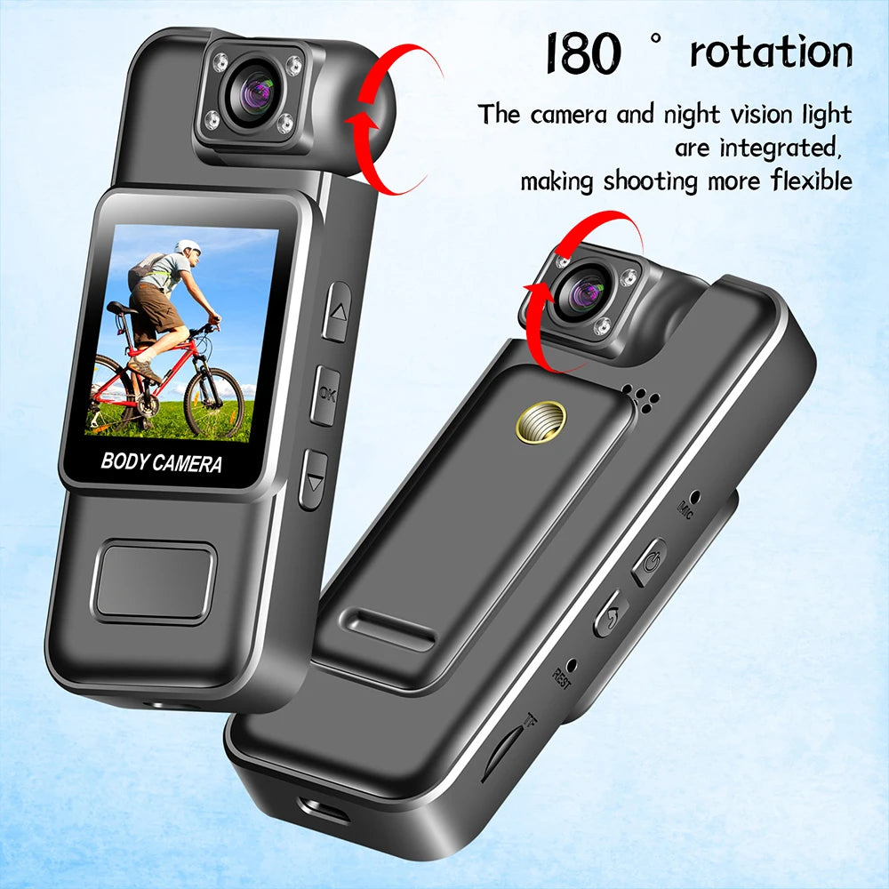 4K 2K 1080P HD Mini WiFi Camera Portable Digital Video Recorder Body Cam Infrared Night Vision
