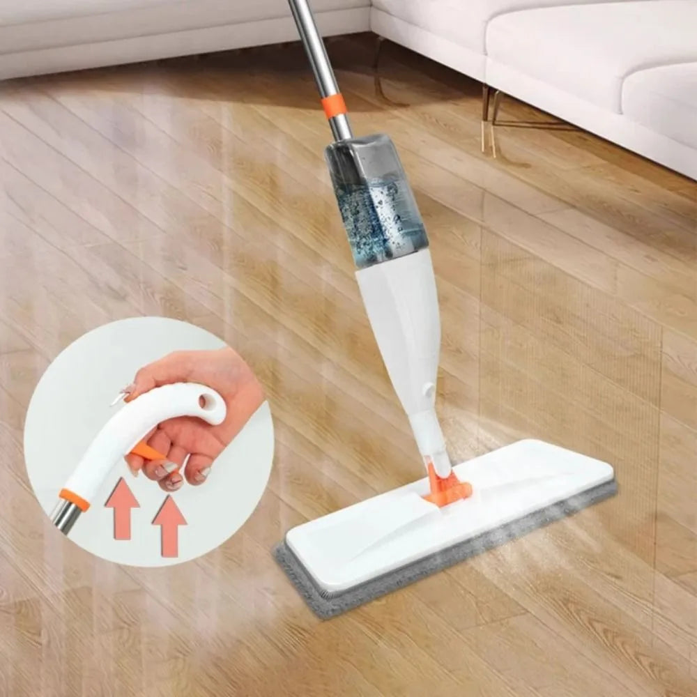 Microfiber Mop Floor Spray Mop Spray Function Wet Dry Use