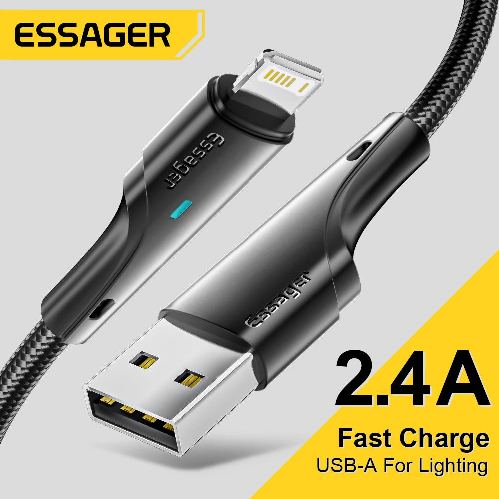 Essager USB Cable For iPhone Fast Charging