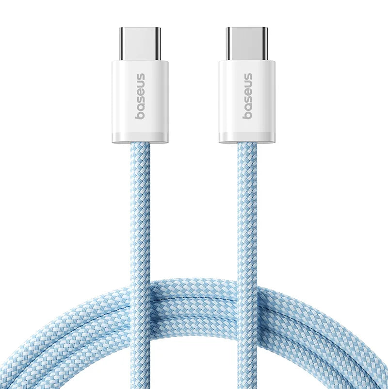 Baseus 100W Type C To USB C Cable For iPhone 18 17 16 Fast Charging