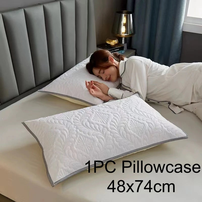 1PC Waterproof Pillowcase Anti Stain Machine Washable 48x74cm
