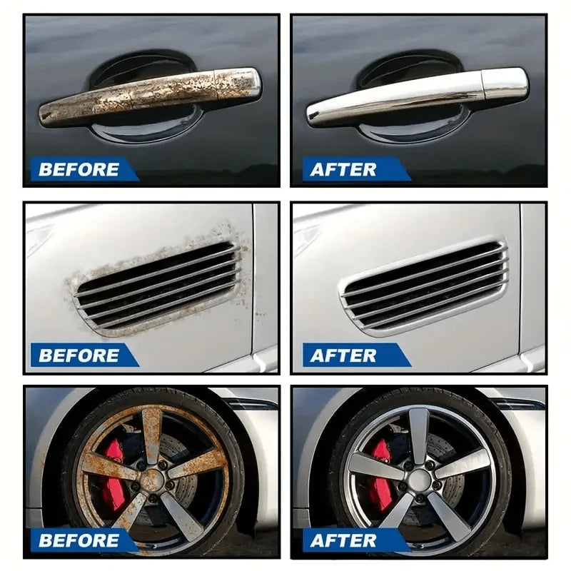 Universal Rust Remover Revitalizing Spray for Car Wheels & Metal Surfaces