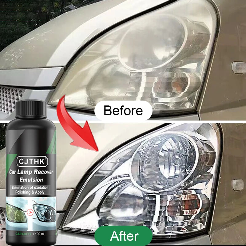 Car Headlight Restoration Polishing Kits Headlamp Scratch Remover Repair