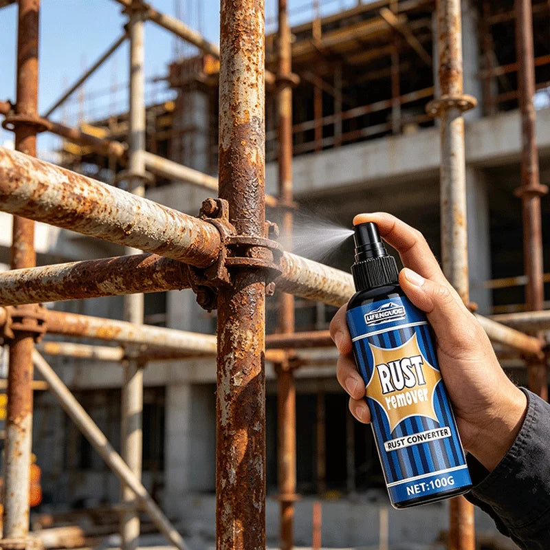 Multi-Functional Anti-Rust Spray |   Powerful Rust and Iron Oxide Remover, Suitable for Chrome Paint Surfaces and Automotive Maintenance.