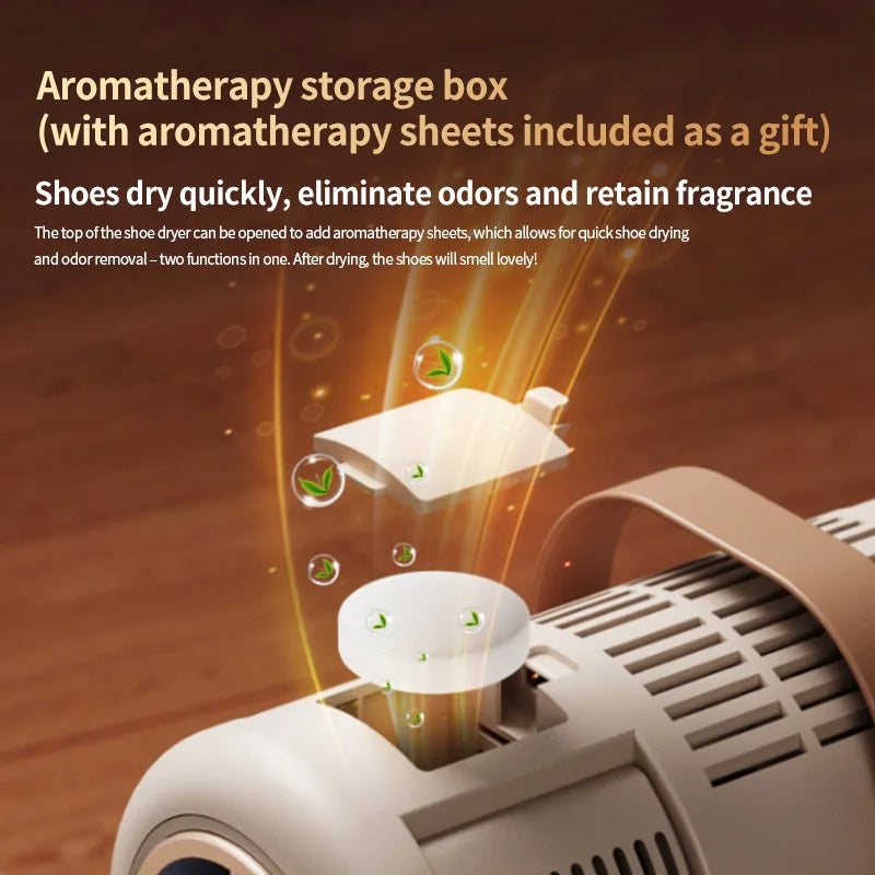 Foldable Shoe Dryer Electric Shoe and Boot Dryer Timing Control