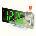 Projection alarm clock  multifunction Intelligent luminous clock