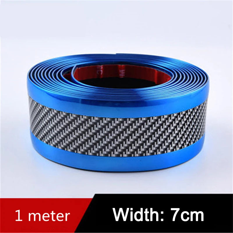Car Sticker Anti Scratch Door Sill Protector Rubber Strip Threshold Protection Styling Mouldings Car Decoration Accessories 1M