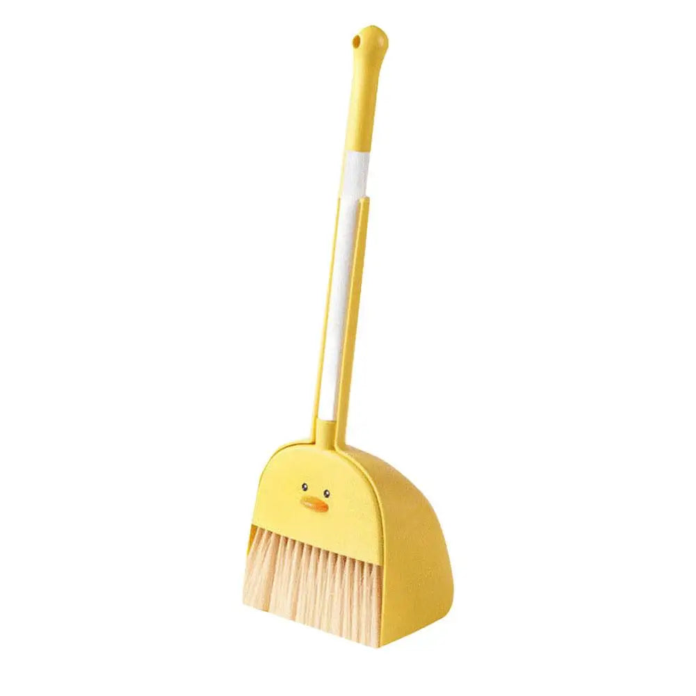 Food Grade PP Children's Mini Broom Dustpan Set Three Piece