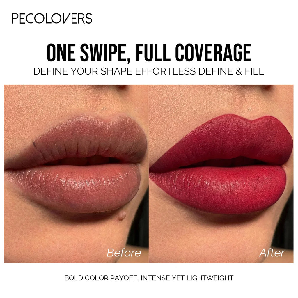 6PCS/SET Creamy Matte Lipstick Kit, 6 Versatile