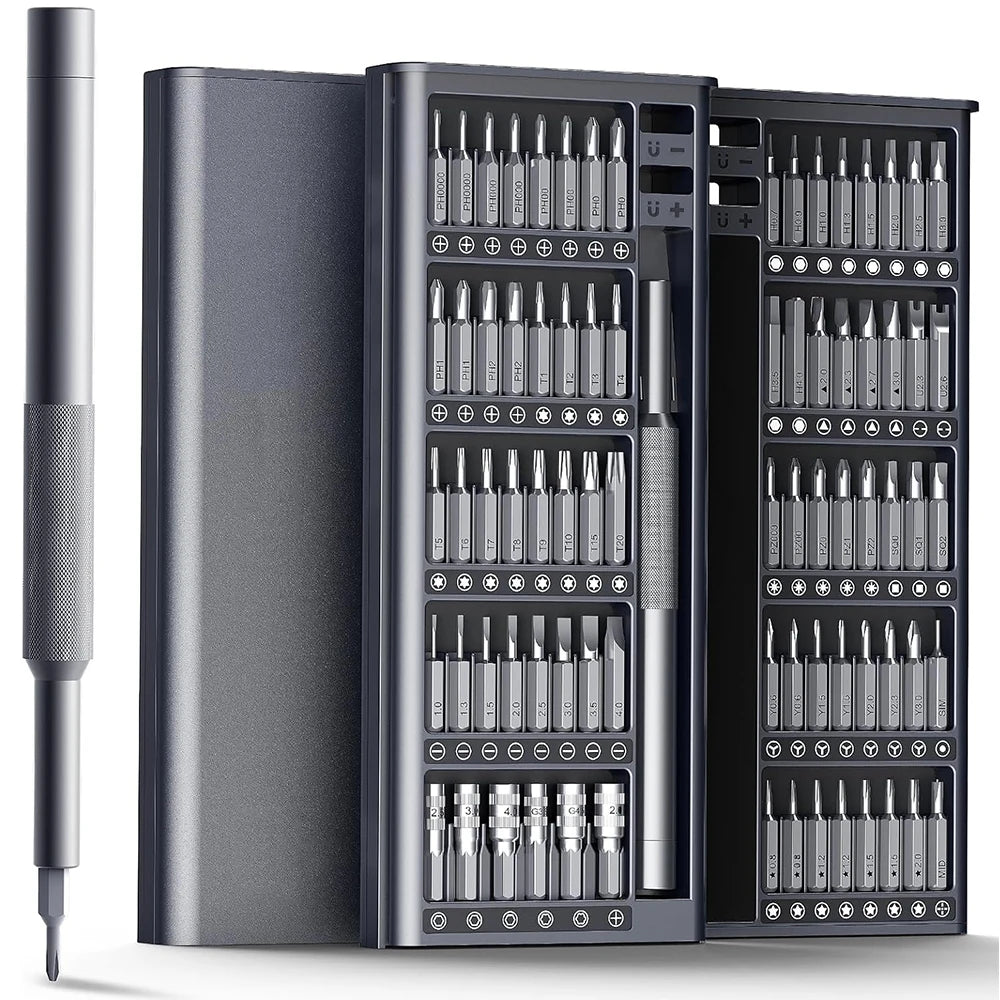 42/80 in 1 Precision Screwdriver Set with Magnetizer/Demagnetizer