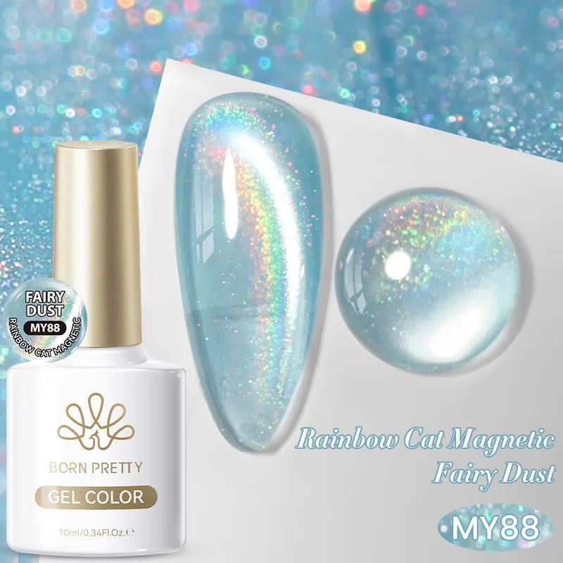 BORN PRETTY 117 Colors Cat Magnetic Gel Nail Polish 10ml