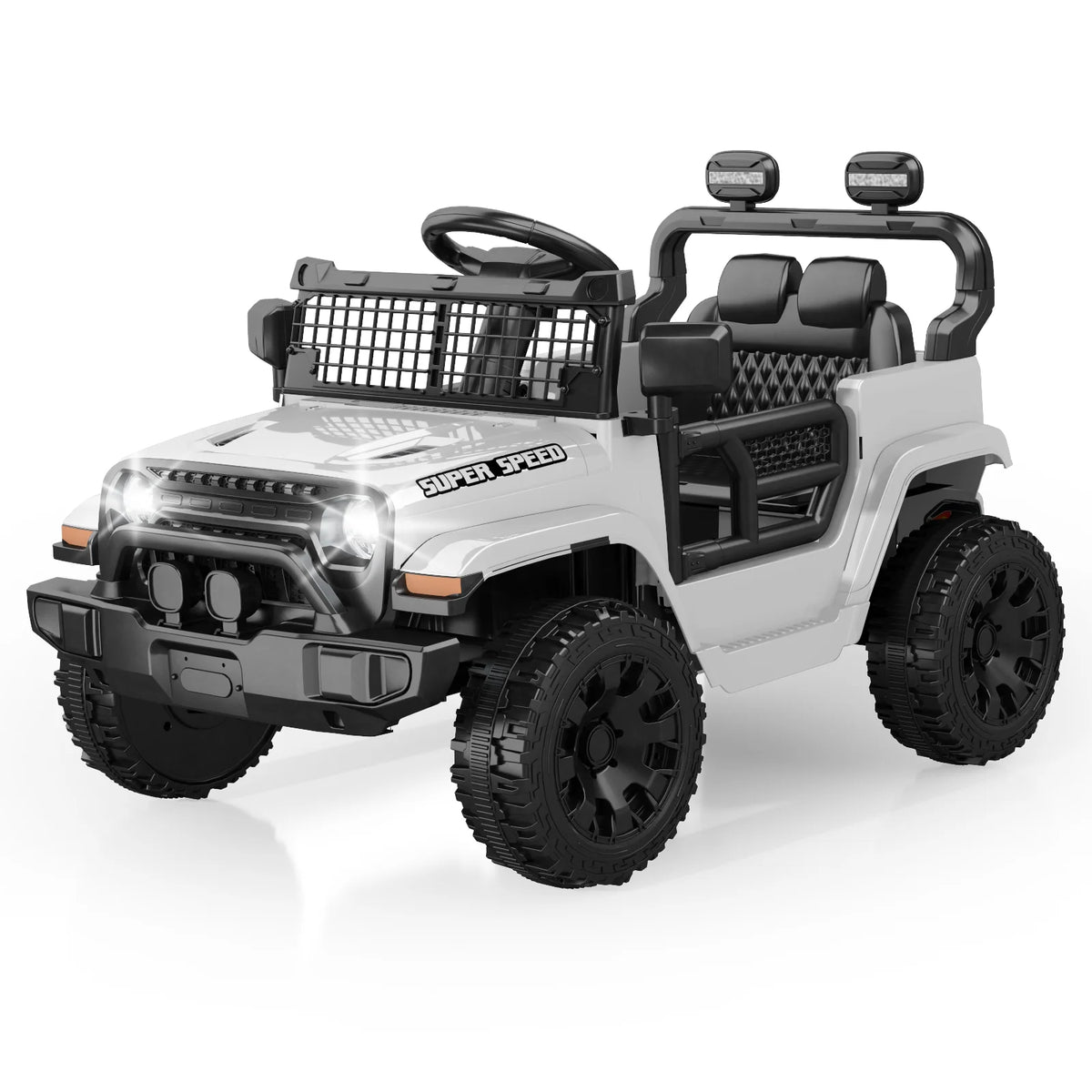 12V Ride On Car for Kids, Electric Ride On Toy with Parent Remote Control