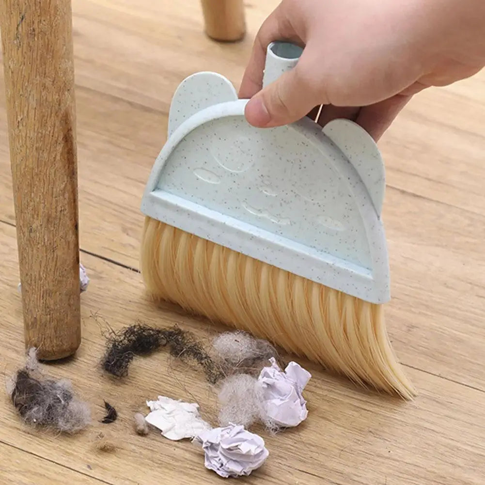 Food Grade PP Children's Mini Broom Dustpan Set Three Piece