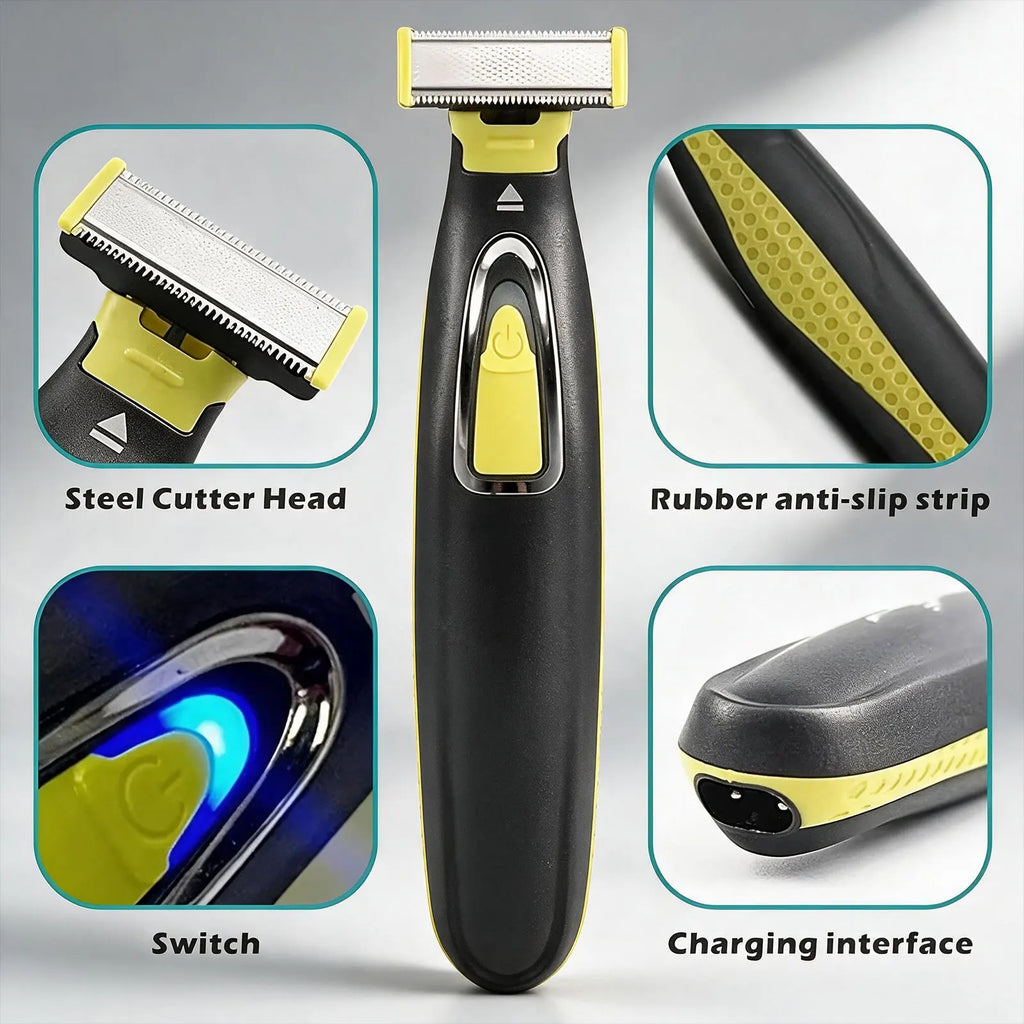 GW-9866 Men's Electric Body Hair Trimmer, Suitable for Whole Body